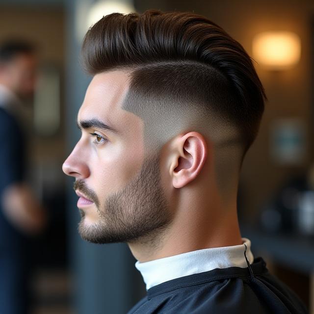 黄金比を活用した精密カットスタイル